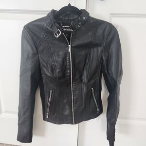 Express brand leather jacket